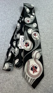Ralph Marlin Anaheim Angels Themed MLB Neck Tie NWT - Picture 1 of 15