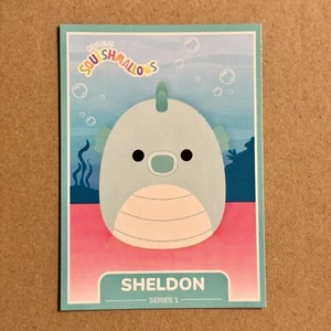 B1G1 ~ Squishmallow ~ Sheldon das Seepferdchen ~ #77 ~ Serie 1 Sammelkarte ~ M/NM - Bild 1 von 2