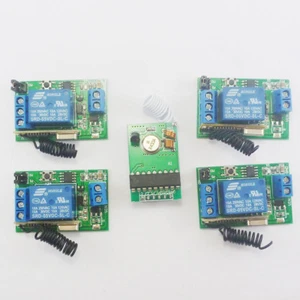 DC5V 433MHz Transmitter Control Relay Receiver Kits for arduiuo Wilress Bulb - Picture 1 of 6