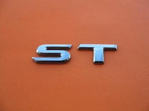 02 03 04 05 06 07 SUBARU IMPREZA ST REAR LID CHROME EMBLEM LOGO BADGE SIGN OEM - Picture 1 of 3