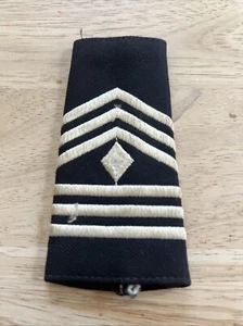 INSIGNIA MILITAR EJÉRCITO ROTC JROTC HOMBRO RANGO PRIMER SARGENTO - Imagen 1 de 9