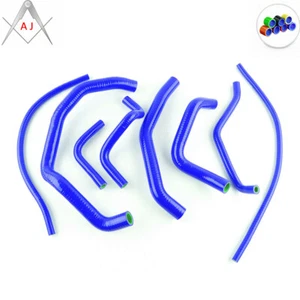 Manguera refrigerante radiador de silicona azul para HONDA CBR 600 F4 F4I 1999 2000 2001 2002 - Imagen 1 de 3