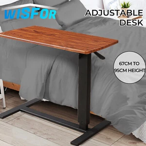 XXL Pflegetisch Betttisch Laptoptisch auf Rollen Krankentisch Höhenverstellbar  - Bild 1 von 8