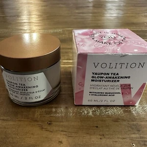 Volition Beauty Yaupon Tea Glow-Awakening Moisturiser Hyaluronic Acid Bakuchiol - Picture 1 of 14