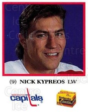 1991-92 Washington Capitals Kodak #16 Nick Kypreos