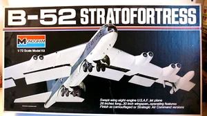 RARE KIT MONOGRAM B-52 STRATOFORTRESS 1/72 è VERSION LUXE TBÉtat 1968 - Imagen 1 de 12