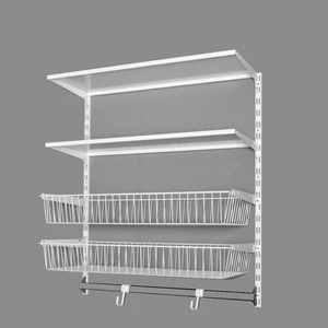 11356-00020= Regal Set GARDEN PERFECT 1 weiß Raster 50 Element System Wandregal - Bild 1 von 7