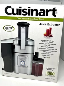 Cuisinart CJE-1000 Stainless Steel Juice Extractor 1000 Watt - Picture 1 of 4