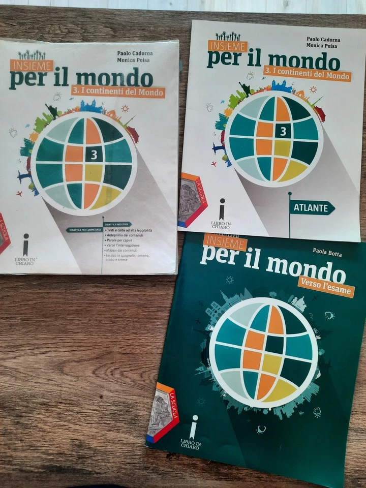 Insieme per il mondo volume 3 + atlante + esame "La Scuola" - Immagine 1 di 1