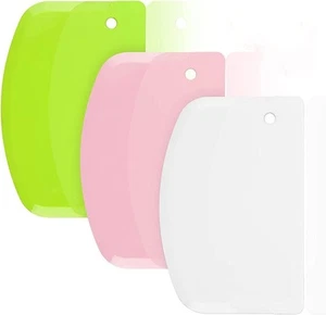 Hard Bench Scraper Dough Scraper - 5.31x3.64'' BPA Free PP Plastic Pastry Bre... - Picture 1 of 7