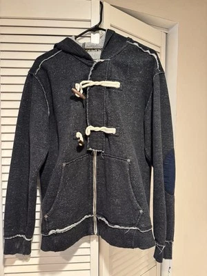 Vintage Creative Garments TFG 1987 negro con capucha cremallera para mujer grande Foto 1 de 4