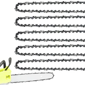5 Pack 18 Inch Chainsaw Chain 62 Drive Links 3/8" LP Pitch .050" Gauge Fit Cr... - Picture 1 of 7