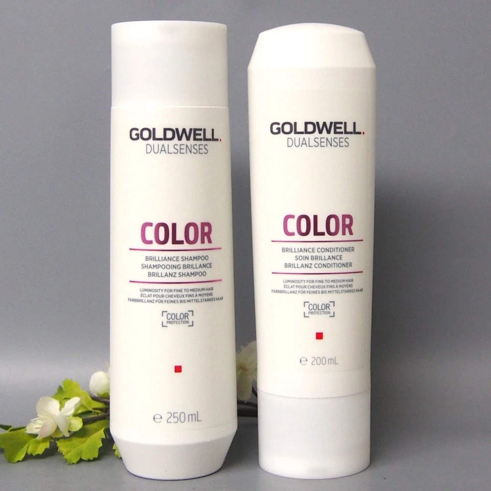 Champú y acondicionador Goldwell Dualsenses Color Brilliance 250 ml / 200 ml Foto 1 de 4