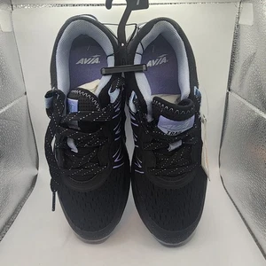 Avia Damenschuhe Turnschuhe Größe 7 schwarz lila aktiv Trailrunning sportlich. - Bild 1 von 10