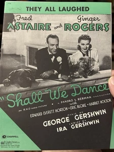 M Gershwin Film Noten aus SHALL WE DANCE "They All Laughed" - Bild 1 von 2