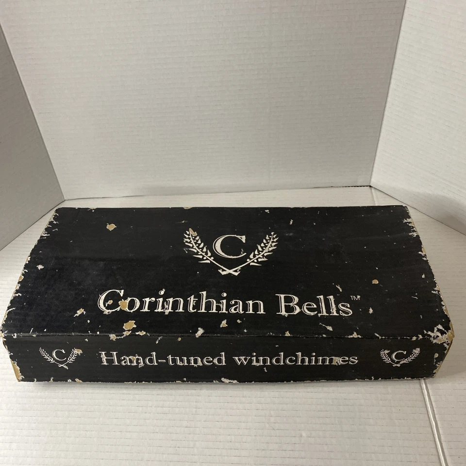 Corinthian Bells de Wind River pátina verde nuevo en caja sonidos bonitos Foto 1 de 4