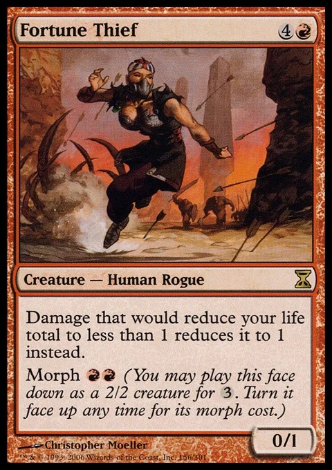 Fortune Thief - Time Spiral #156/301 MTG Magic The Gathering - Image 1 of 1