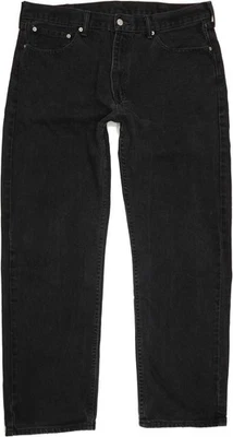 Levi's 505  Homme Noir Straight Regular  Jeans W38 L31 (85506) - Photo 1/4