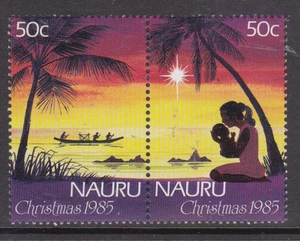 Nauru Christmas MUH 1985 - Imagen 1 de 1