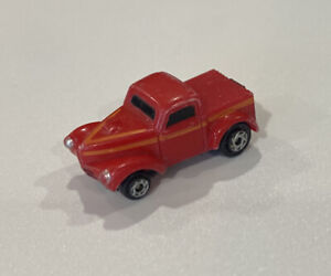 Vintage Galoob Micro Machines ‘41 Willy’s Red Pickup Truck 1989