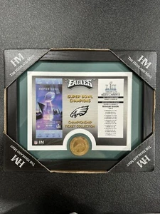 The Highland Mint NFL Eagles Championship Ticket Collection - Picture 1 of 1