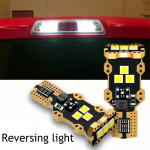 LED BACKUP REVERSE Light Bulb 921 912 T15 W16W 906 916 Super White 6000K Xenon - Picture 1 of 7
