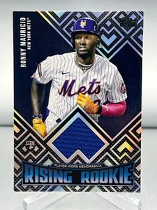 2024 Topps UPDATE RONNY MAURICIO RISING ROOKIE RELIC RRR-RM METS RC - Bild 1 von 2
