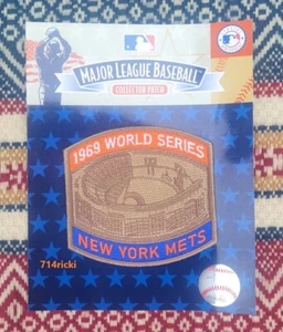 1969 MLB World Series Champions New York Mets Collector Patch Official - Picture 1 of 1
