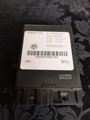 Módulo de control de techo convertible Volkswagen Beetle ECU 1Y0959255C #0922 Foto 1 de 2