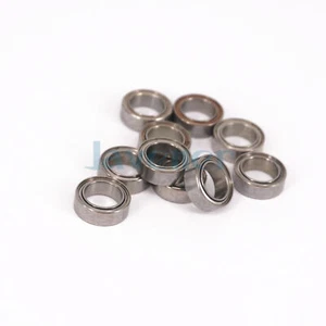 Rodamiento de bolas de ranura profunda de pared delgada R133ZZ 0,09"x0,19"x0,09"" ABEC3 10 piezas - Imagen 1 de 4