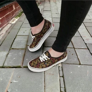 Vans Leder-Textil Sneaker Sneakers Turnschuhe Sportschuhe70er Retro Old Skool 38 - Bild 1 von 8