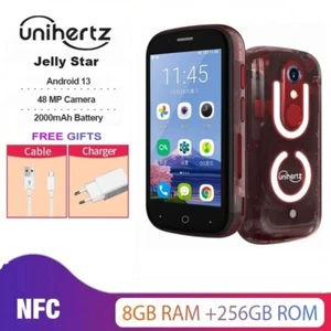 Unihertz Jelly Star Mini Smartphone 3.0" LED Transparent Backshell 8GB+256GB GPS - Picture 1 of 19