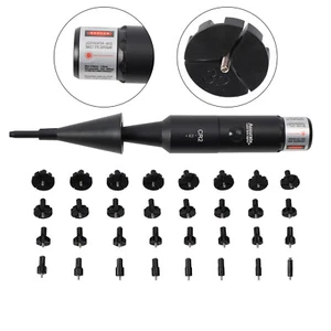 Professional Laser Bore Sight Kit Multiple Caliber Upgraded Red Bore Sighter - Picture 1 of 16