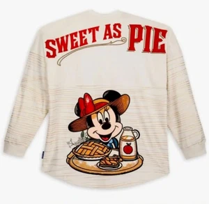 Disney Epcot Food & Wine Festival Minnie Sweet As Pie Adult Spirit Jersey L New - Picture 1 of 4