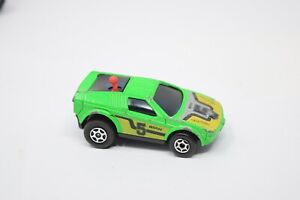 Majorette Motor BMW Turbo 5 Lime Green Friction Wheels Works! Made In France
