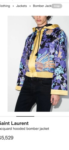 SAINT LAURENT (YSL) Giacca kimono da uomo Saint Laurent. 54 44. $5490