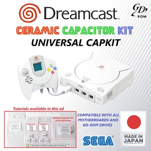 Sega Dreamcast | SMD Keramik Kondensator Ersatz Kit | Universal Capkit - Bild 1 von 10