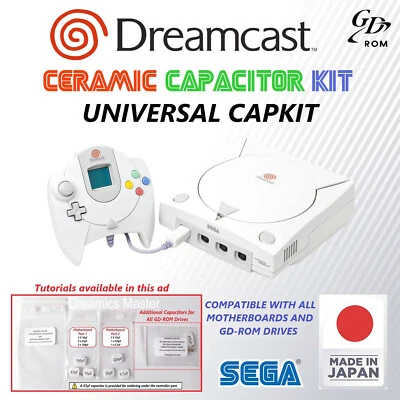 SEGA Dreamcast | SMD Ceramic Capacitor Replacement Kit | Universal Capkit - Image 1 of 4