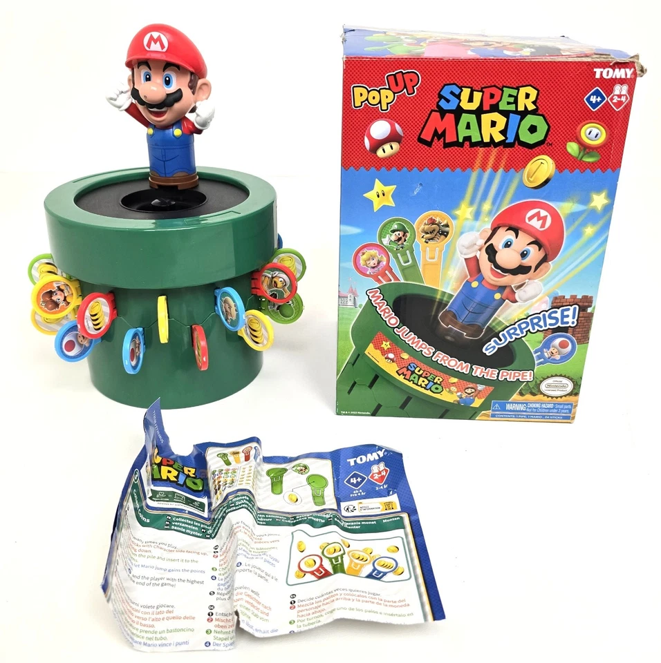 Super Mario Bros. Mario Pop-Up Game by TOMY - Kids Nintendo Gamer  - Image 1 of 4
