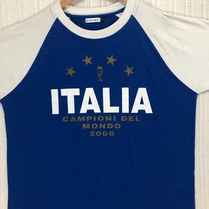 Camiseta de fútbol Rapshop Italia Campioni Del Mondo 2006 Raglán XL - Imagen 1 de 8