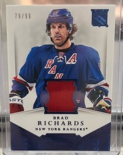 BRAD RICHARDS 2013-14 Panini Dominion BLUE Jersey 79/99