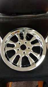 Piñón de polea de cinturón cromado estilo Harley HEXX 70 T x 1,5" - Imagen 1 de 2