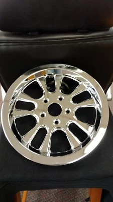 Fit Harley HEXX style Chrome Billet Belt Pulley Sprocket 70 T x 1.5" - Image 1 of 2