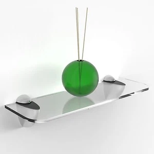 Estante de seguridad de acrílico y fijaciones para estantes de exhibición para el hogar o la tienda minorista - Imagen 1 de 10