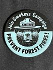 Vintage Smokey the Bear. Join Smokeys Campaign. Prevent Forest Fire Button Pin