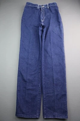 Pantalones de mezclilla Brittania vintage años 70 cintura alta rectos EE. UU. talla 14 (28x32) Foto 1 de 4