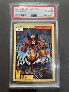 1991 Marvel Universe #50 WOLVERINE PSA 10 GEM MINT, Freshly Graded! - Picture 1 of 2