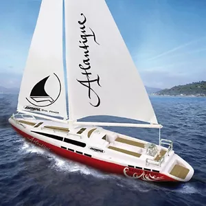 RC Modell Segelboot Atlantique 2 Kanal 27Mhz " Länge 38 cm" Ferngesteuert 40250 - Bild 1 von 5