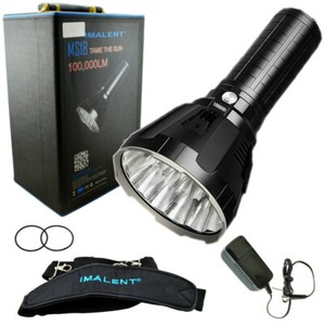 IMALENT MS18 100000 Lumens Super Bright Flashlight Rechargeable Torch 100000LM