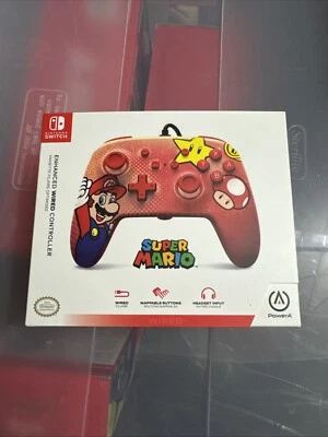 PowerA Enhanced Wired Gaming Controller for Nintendo Switch - Mario Vintage - Image 1 of 2
